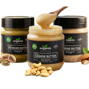 Nut Butter Trio | Pistachio, Cashew & Almond Butter